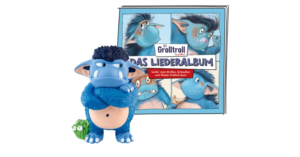 Tonies Der Grolltroll - Das Liederalbum, Spielfigur(Kinderlieder)