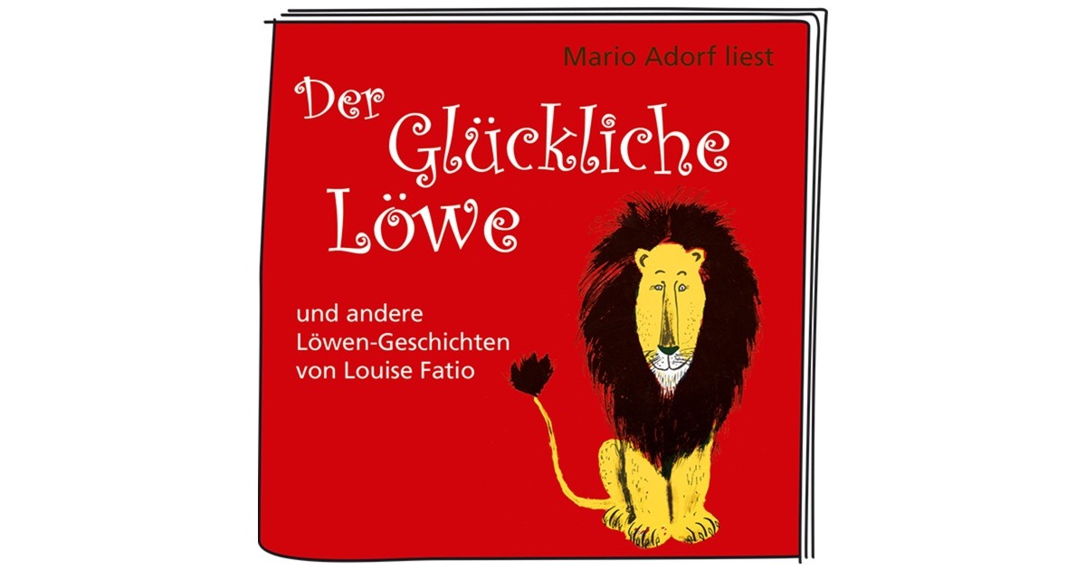 Tonies Der glückliche Löwe, Spielfigur(Hörspiel)