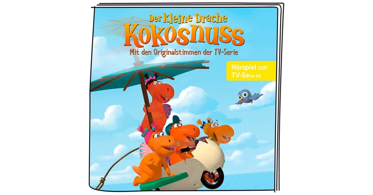 Tonies Der kleine Drache Kokosnuss - Hörspiel zur TV-Serie 04, Spielfigur(Hörspiel)