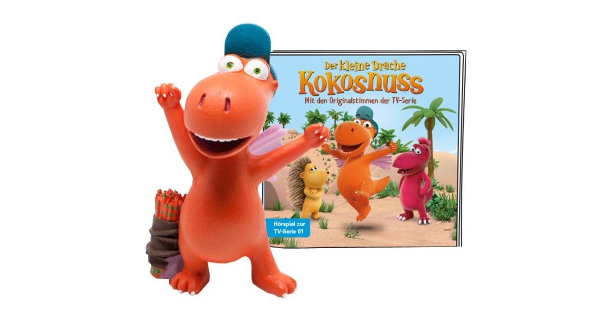 Tonies Der kleine Drache Kokosnuss - Teil 1, Spielfigur(Hörspiel)