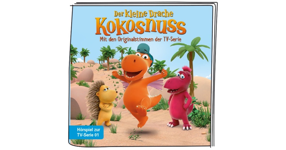 Tonies Der kleine Drache Kokosnuss - Teil 1, Spielfigur(Hörspiel)