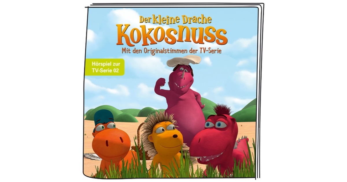 Tonies Der kleine Drache Kokosnuss - Teil 2, Spielfigur(Hörspiel)