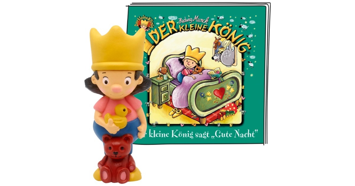 Tonies Der kleine König sagt "Gute Nacht", Spielfigur(Hörspiel mit Liedern)
