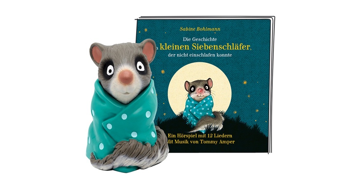 Tonies Der kleine Siebenschläfer - Die Geschichte vom kleinen Siebenschläfer, der nicht einschlafen konnte, Spielfigur(Hörspiel)