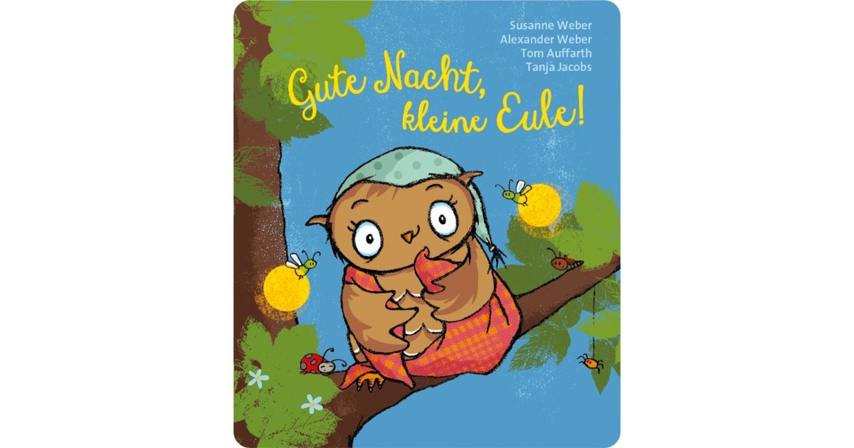 Tonies Die Eule mit der Beule - Gute Nacht, kleine Eule, Spielfigur(Hörbuch mit Liedern)