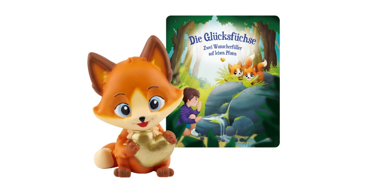 Tonies Die Glücksfüchse - Zwei Wunscherfüller auf leisen Pfoten, Spielfigur(Hörspiel)