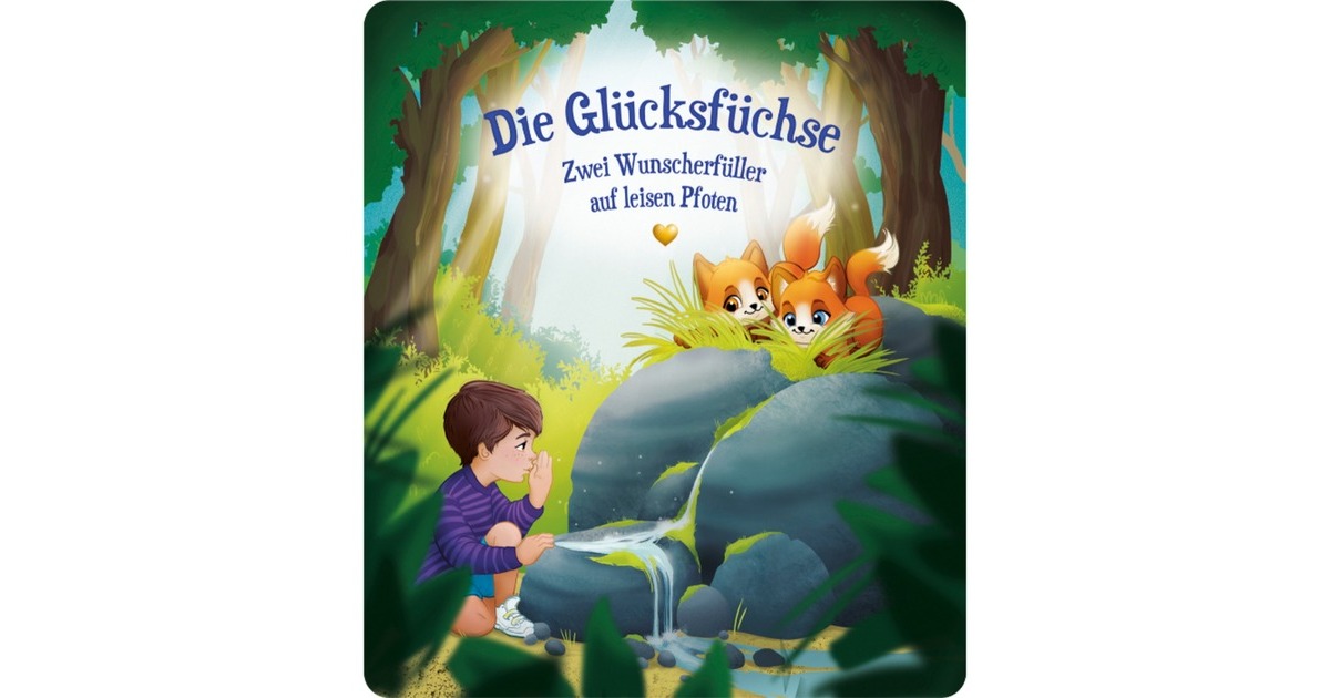 Tonies Die Glücksfüchse - Zwei Wunscherfüller auf leisen Pfoten, Spielfigur(Hörspiel)