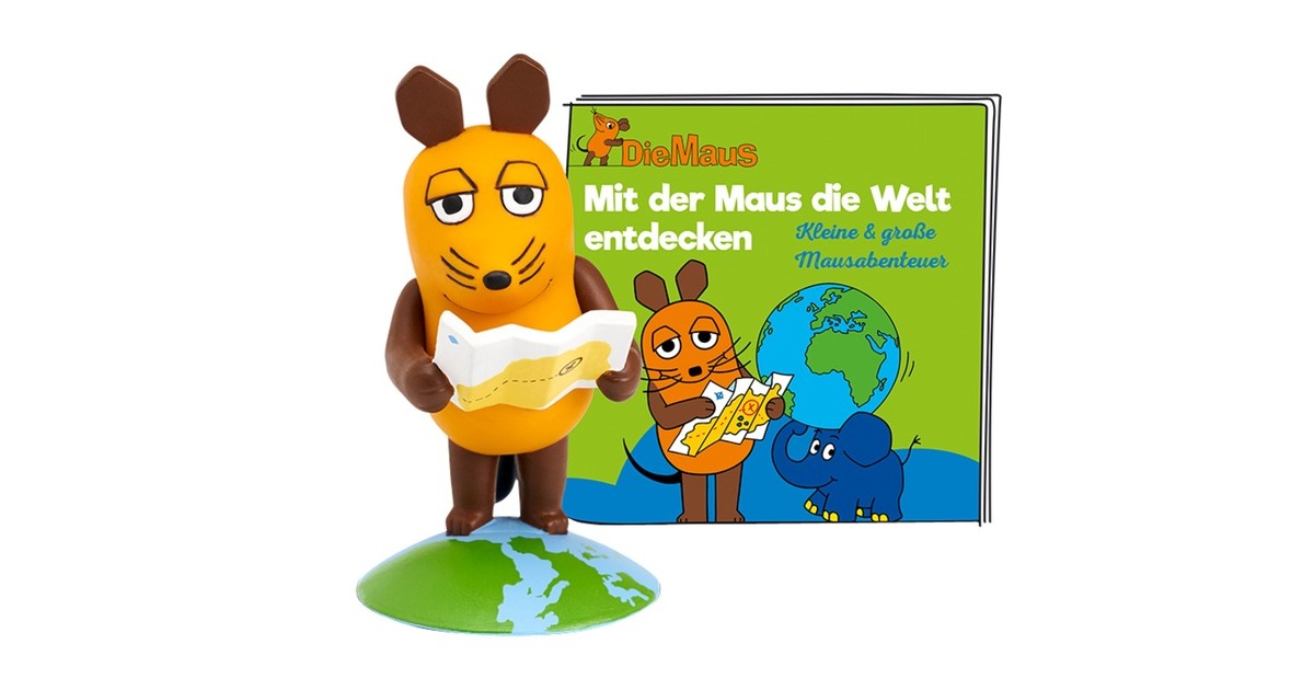 Tonies Die Maus: Mit der Maus die Welt entdecken, Spielfigur(Hörspiel)