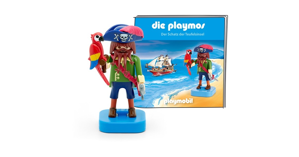 Tonies Die Playmos - Der Schatz der Teufelsinsel, Spielfigur(Hörspiel)