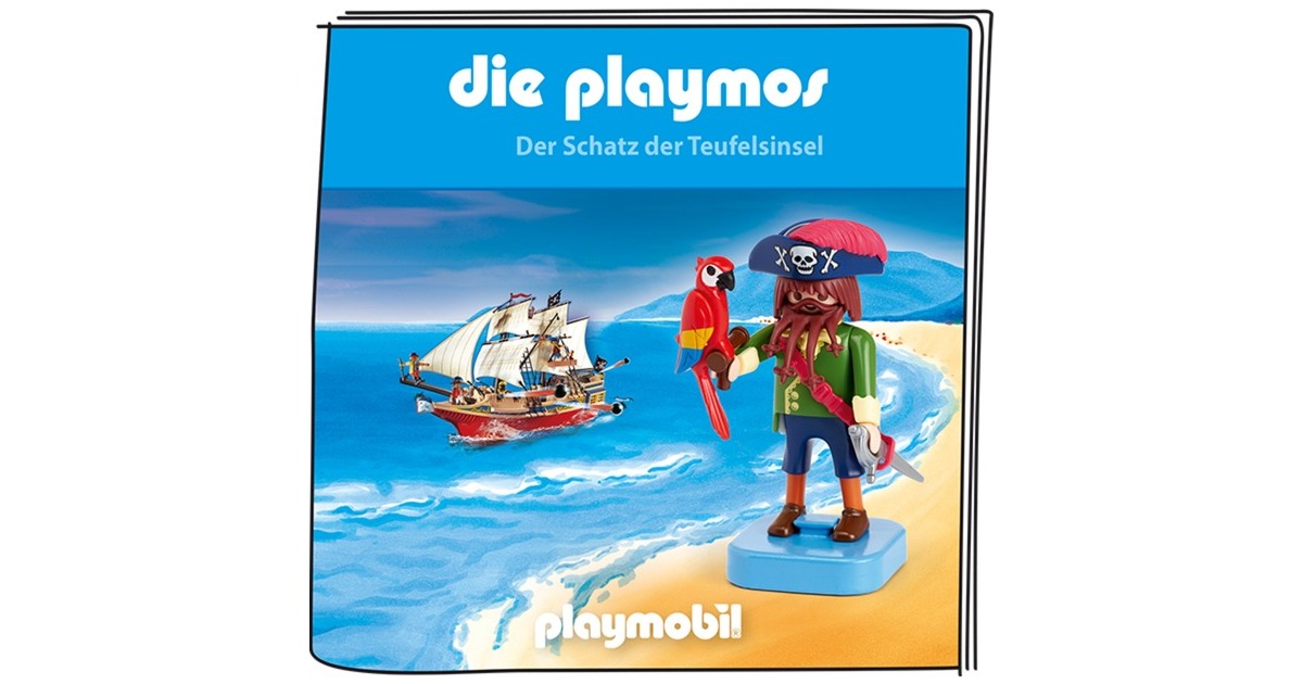 Tonies Die Playmos - Der Schatz der Teufelsinsel, Spielfigur(Hörspiel)
