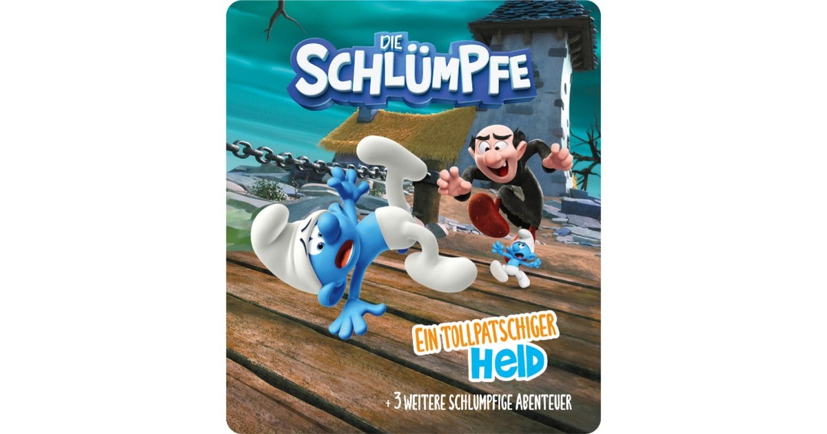 Tonies Die Schlümpfe - Ein tollpatschiger Held & 3 weitere schlumpfige Abenteuer, Spielfigur(Hörspiel)