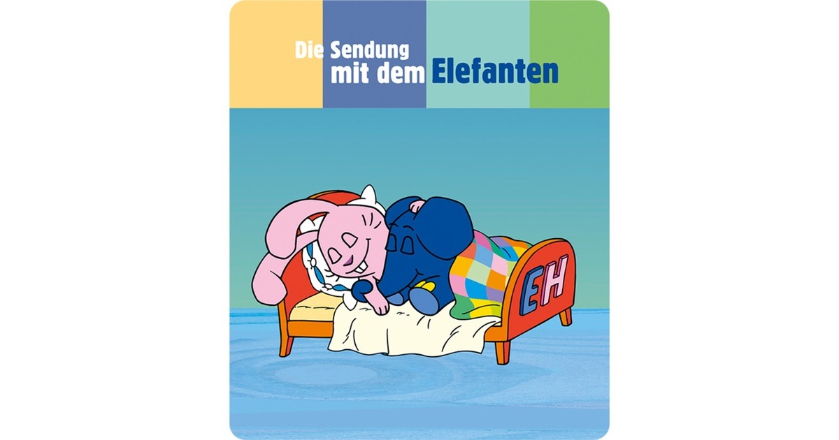 Tonies Die Sendung mit dem Elefanten - Schlaf schön (Relaunch), Spielfigur(Hörbuch mit Musik)