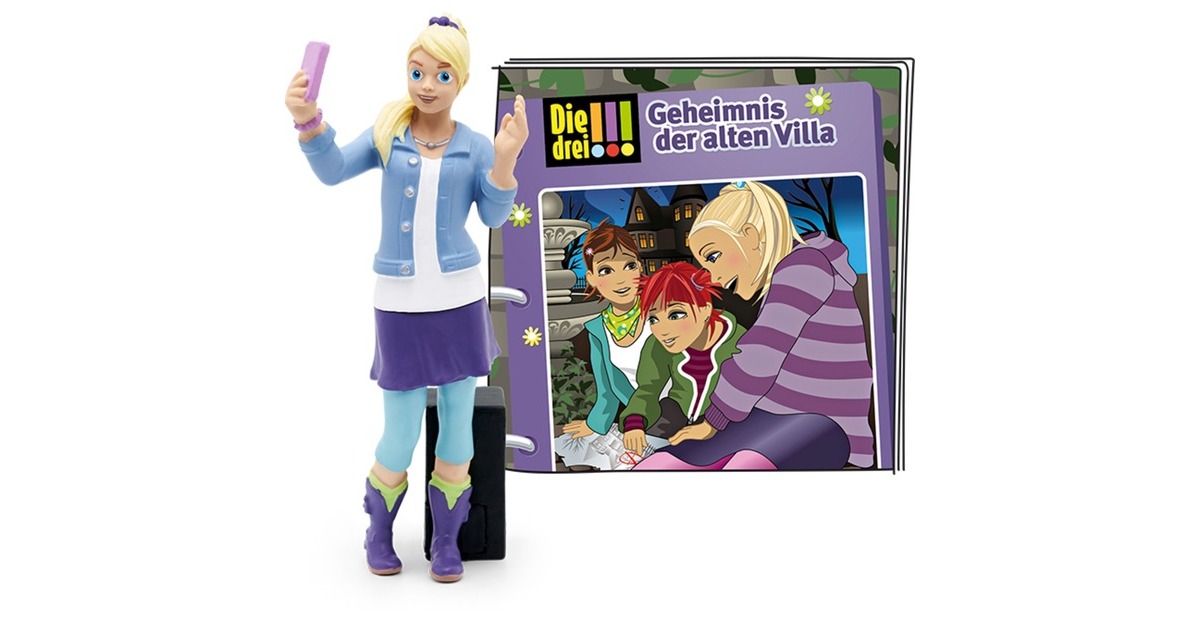 Tonies Die drei !!! - Das Geheimnis der alten Villa, Spielfigur(Hörspiel)