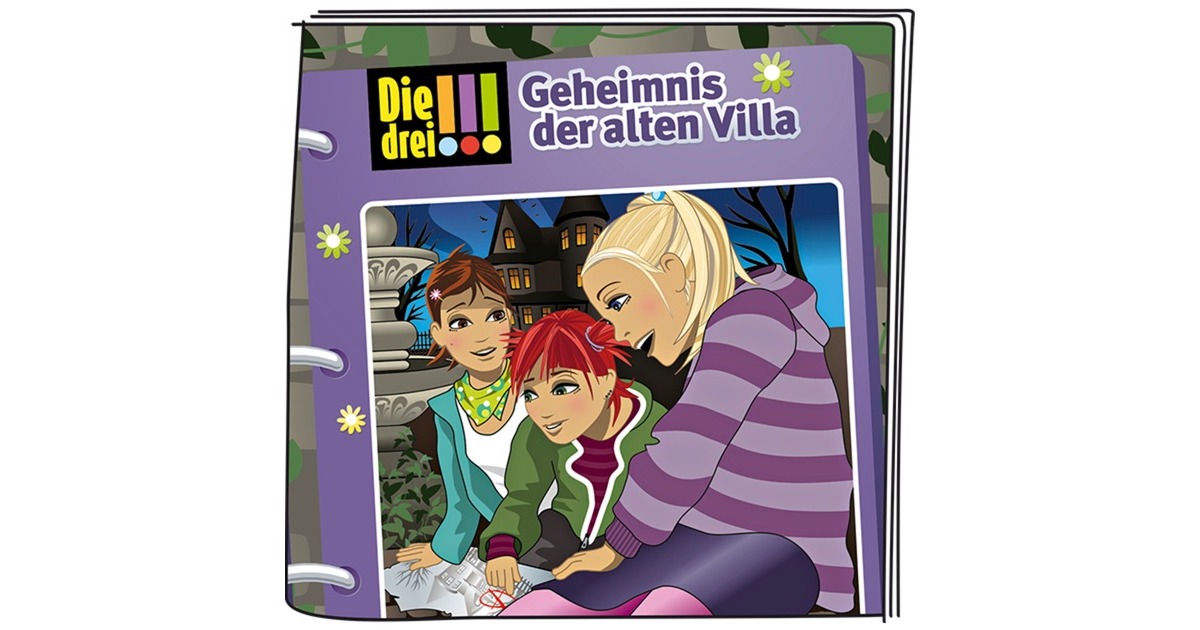 Tonies Die drei !!! - Das Geheimnis der alten Villa, Spielfigur(Hörspiel)