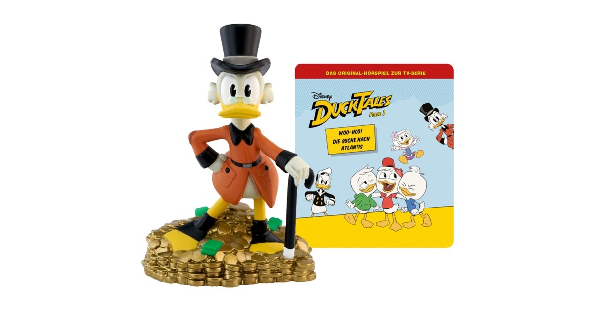 Tonies Disney DuckTales - Woohoo! / Die Suche nach Atlantis, Spielfigur(Hörspiel)