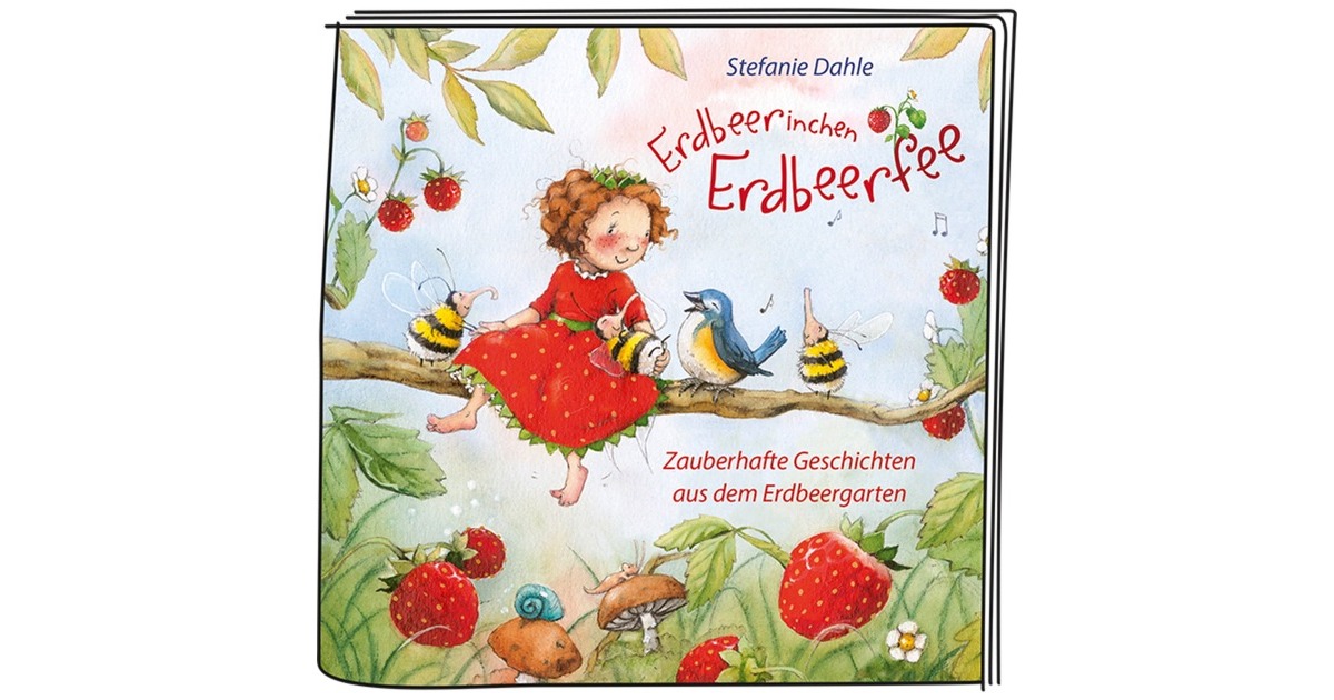 Tonies Erdbeerinchen Erdbeerfee - Zauberhafte Geschichten aus dem Erdbeergarten, Spielfigur(Hörspiel)