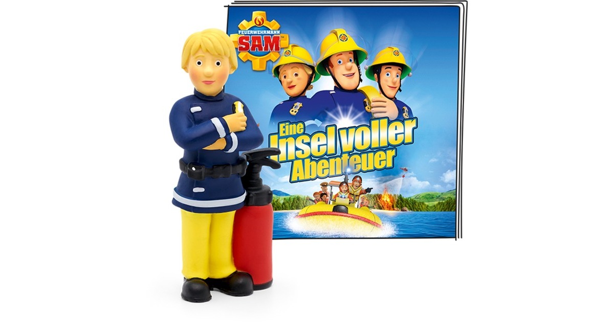 Tonies Feuerwehrmann Sam - Eine Insel voller Abenteuer, Spielfigur(Hörspiel)