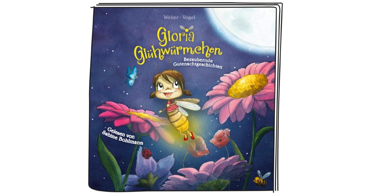 Tonies Gloria Glühwürmchen - Bezaubernde Gutenachtgeschichten, Spielfigur(Hörbuch)