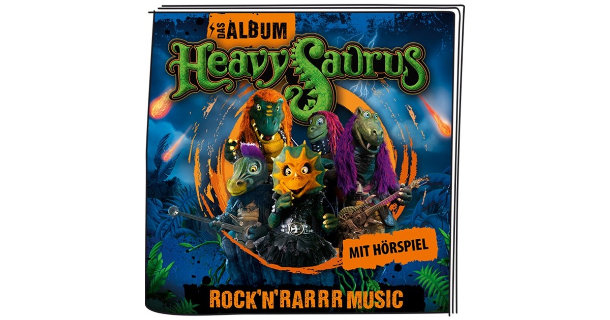 Tonies Heavysaurus - Rock`n Rarrr Music, Spielfigur(Hörspiel)
