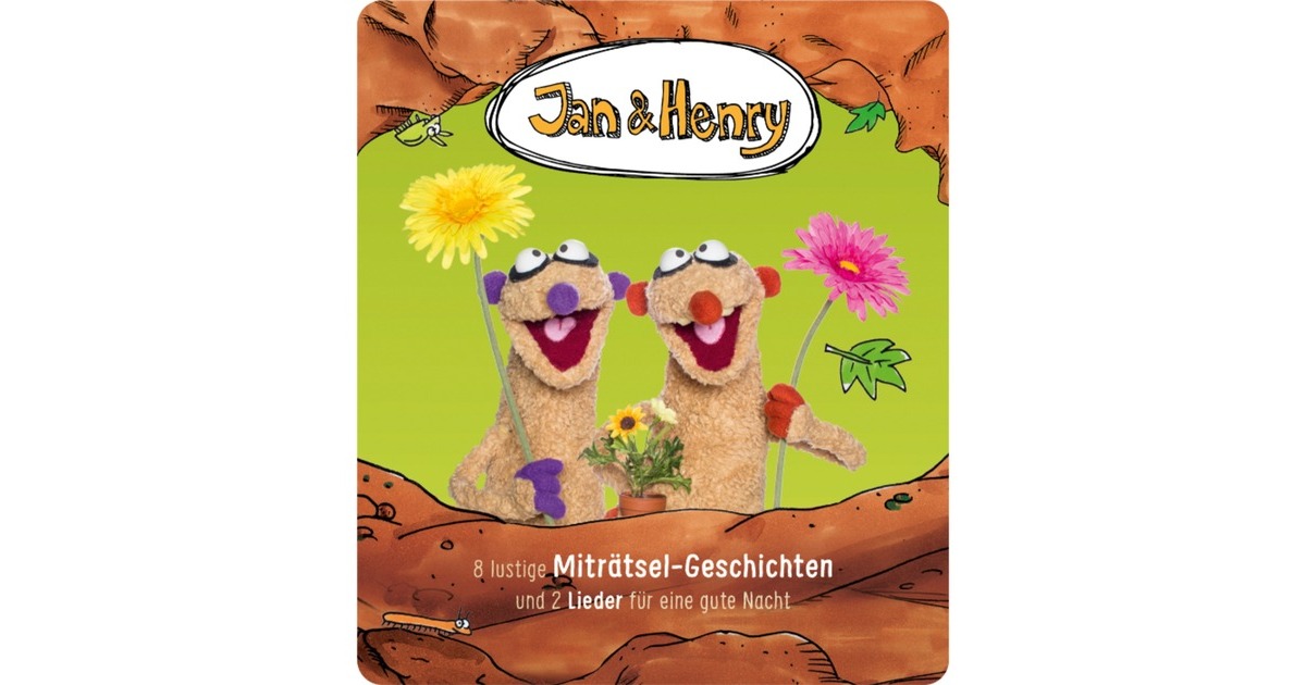 Tonies Jan & Henry - 8 Rätsel und 2 Lieder, Spielfigur(Hörspiel)