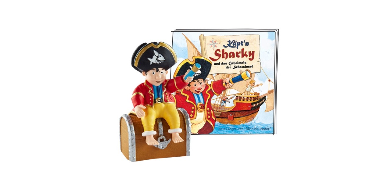 Tonies Käpt’n Sharky und das Geheimnis der Schatzinsel, Spielfigur(Hörspiel)
