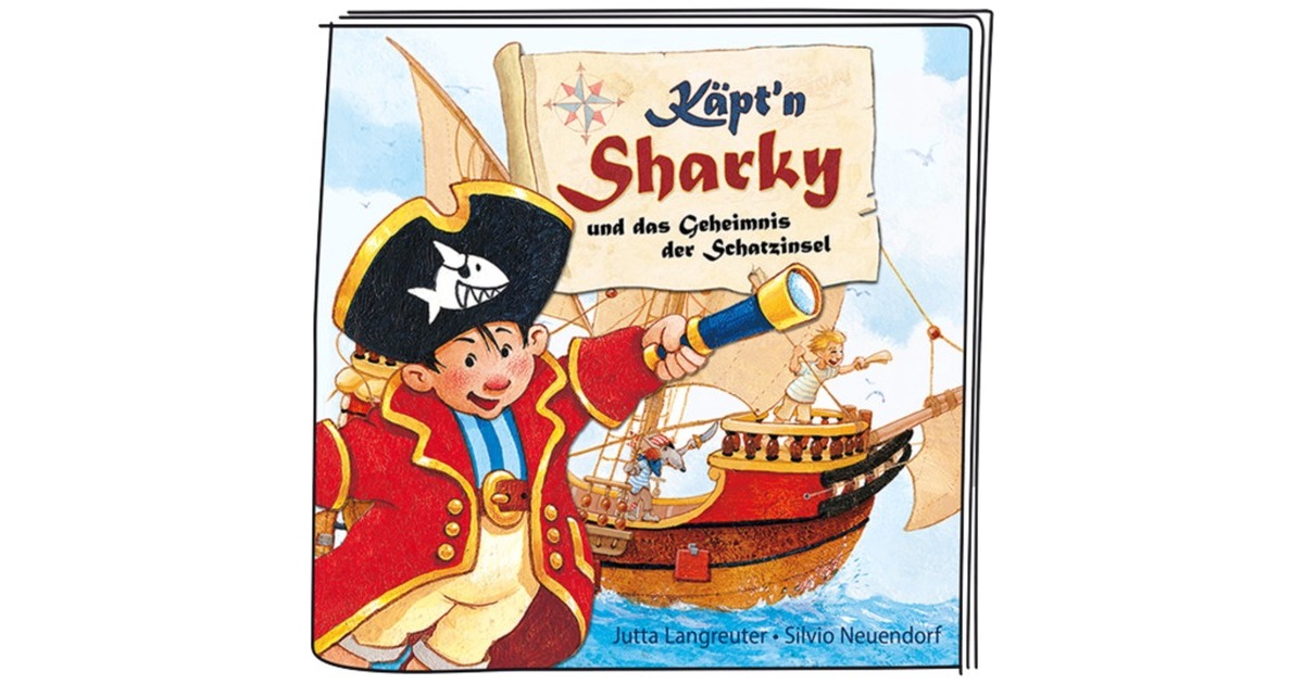 Tonies Käpt’n Sharky und das Geheimnis der Schatzinsel, Spielfigur(Hörspiel)