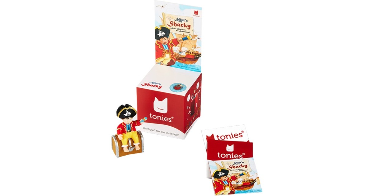 Tonies Käpt’n Sharky und das Geheimnis der Schatzinsel, Spielfigur(Hörspiel)