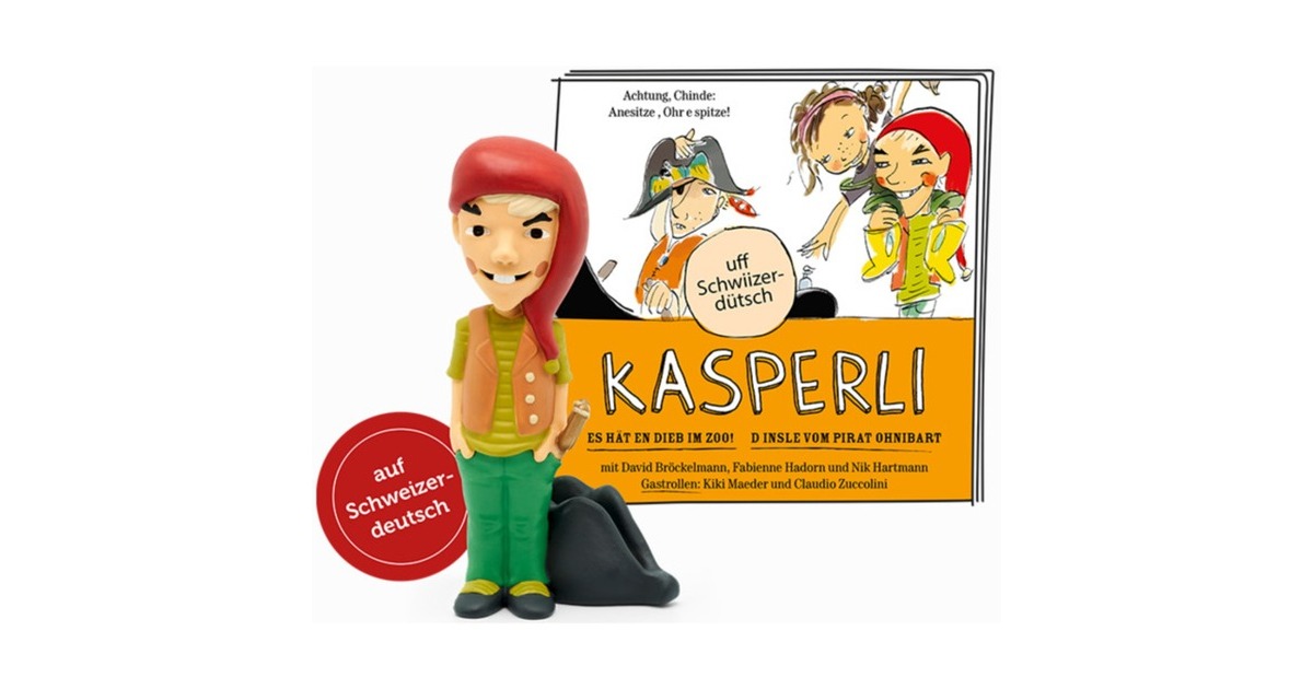 Tonies Kasperli - Es hät en Dieb im Zoo! / D Insle vom Pirat Ohnibart, Spielfigur(Hörspiel)
