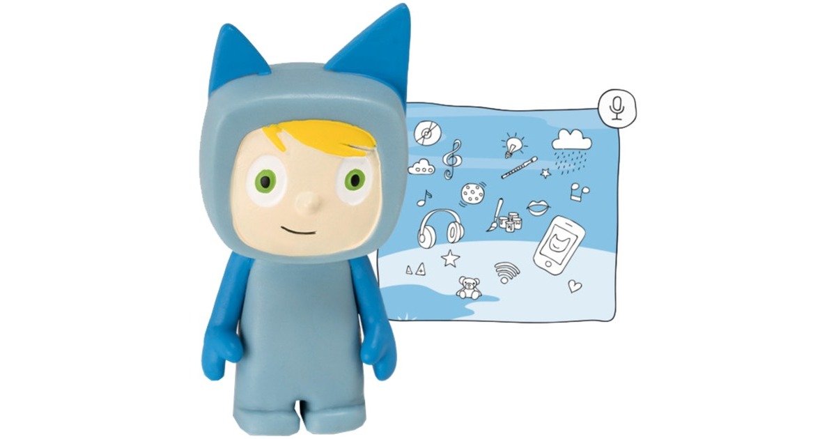 Tonies Kreativ-Tonie Blau, Spielfigur(blau, Hörspiel)