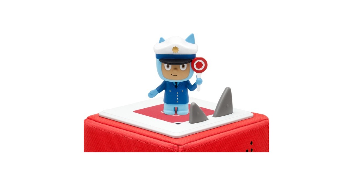 Tonies Kreativ-Tonie Polizist (Neuauflage 2022), Spielfigur(blau/weiß)
