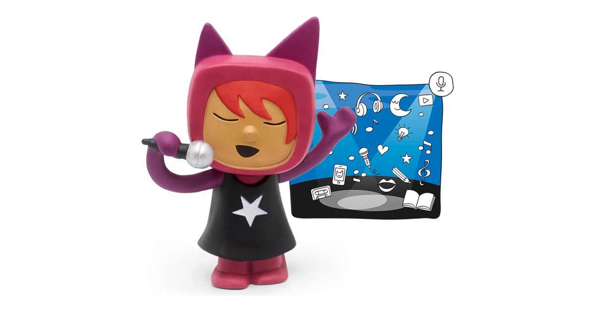 Tonies Kreativ-Tonie Sängerin, Spielfigur(Neuauflage 2022)