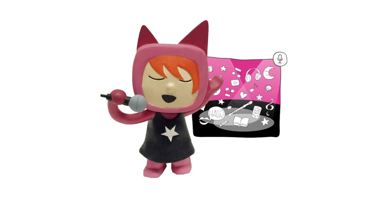 Tonies Kreativ-Tonie Sängerin, Spielfigur(Hörspiel)