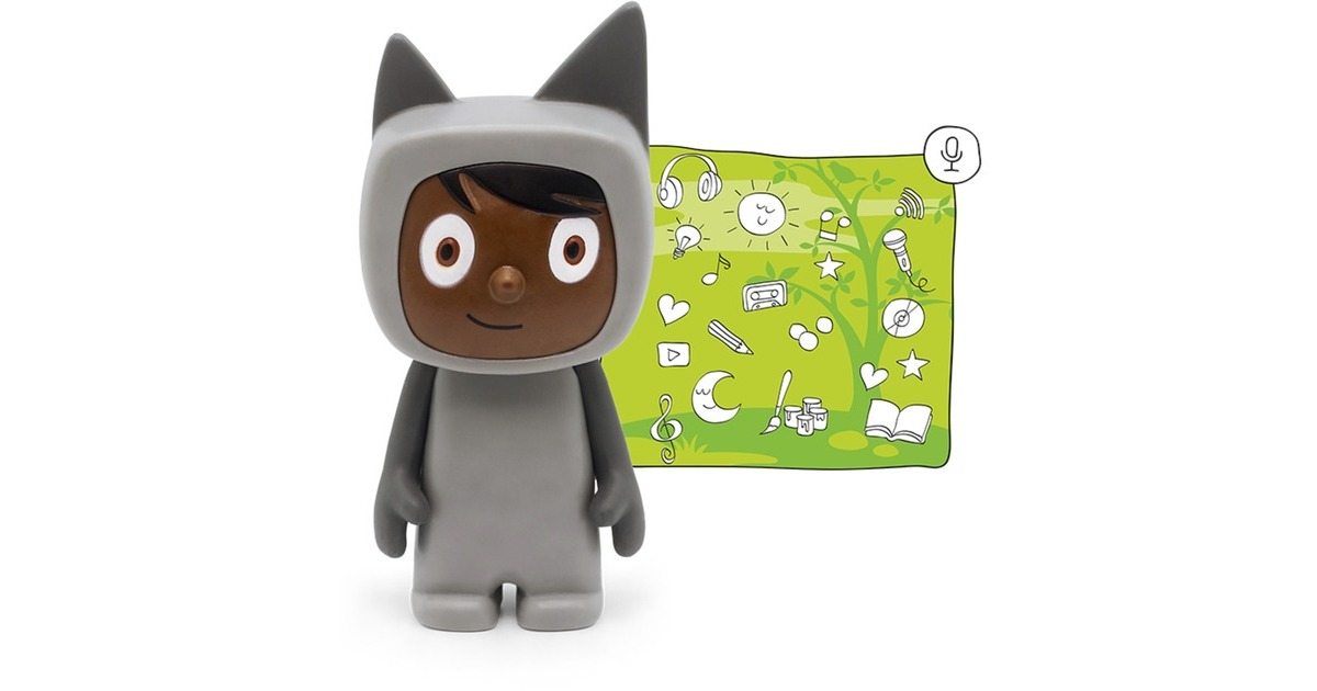 Tonies Kreativ-Tonie, Spielfigur(anthrazit/dunkelbraun)