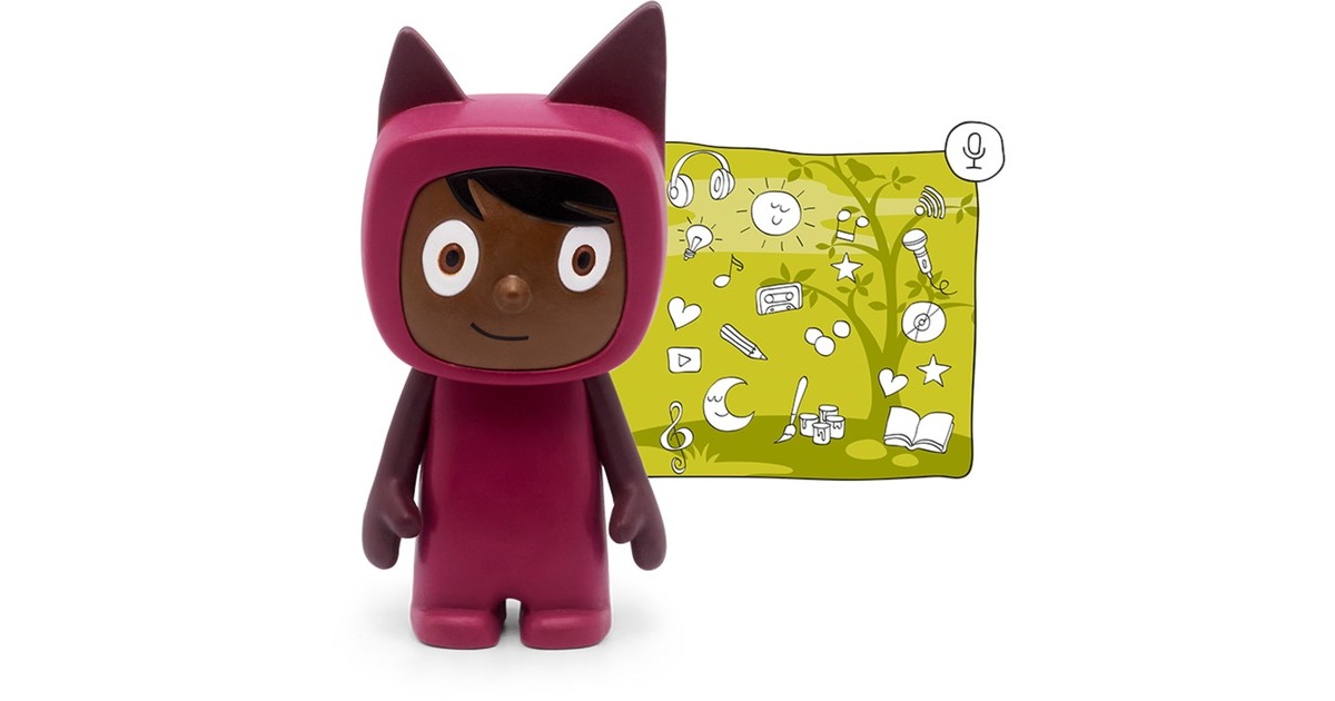 Tonies Kreativ-Tonie, Spielfigur(beere/dunkelbraun)