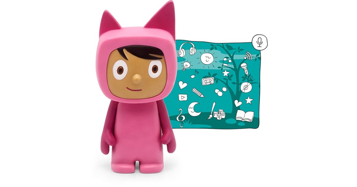 Tonies Kreativ-Tonie, Spielfigur(pink/hellbraun)