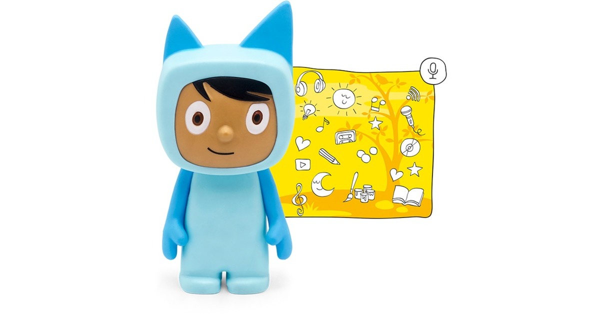 Tonies Kreativ-Tonie, Spielfigur(blau/hellbraun)