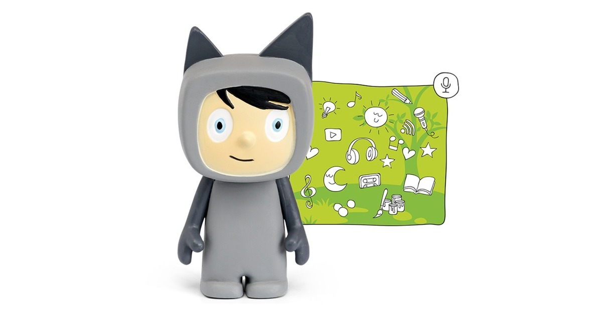 Tonies Kreativ Tonie - Anthrazit, Spielfigur(Hörspiel)