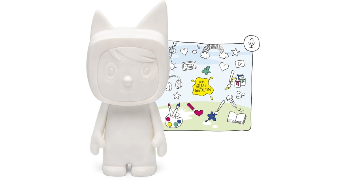 Tonies Kreativ-Tonie - Blanko (Neuauflage 2022), Spielfigur(weiß)