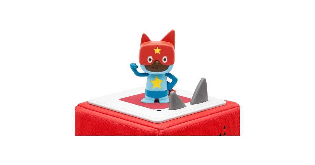 Tonies Kreativ-Tonie - Superheld (Neuauflage 2022), Spielfigur(rot/blau)