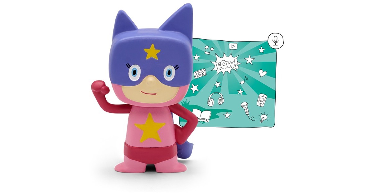 Tonies Kreativ-Tonie - Superheldin, Spielfigur(Hörspiel)