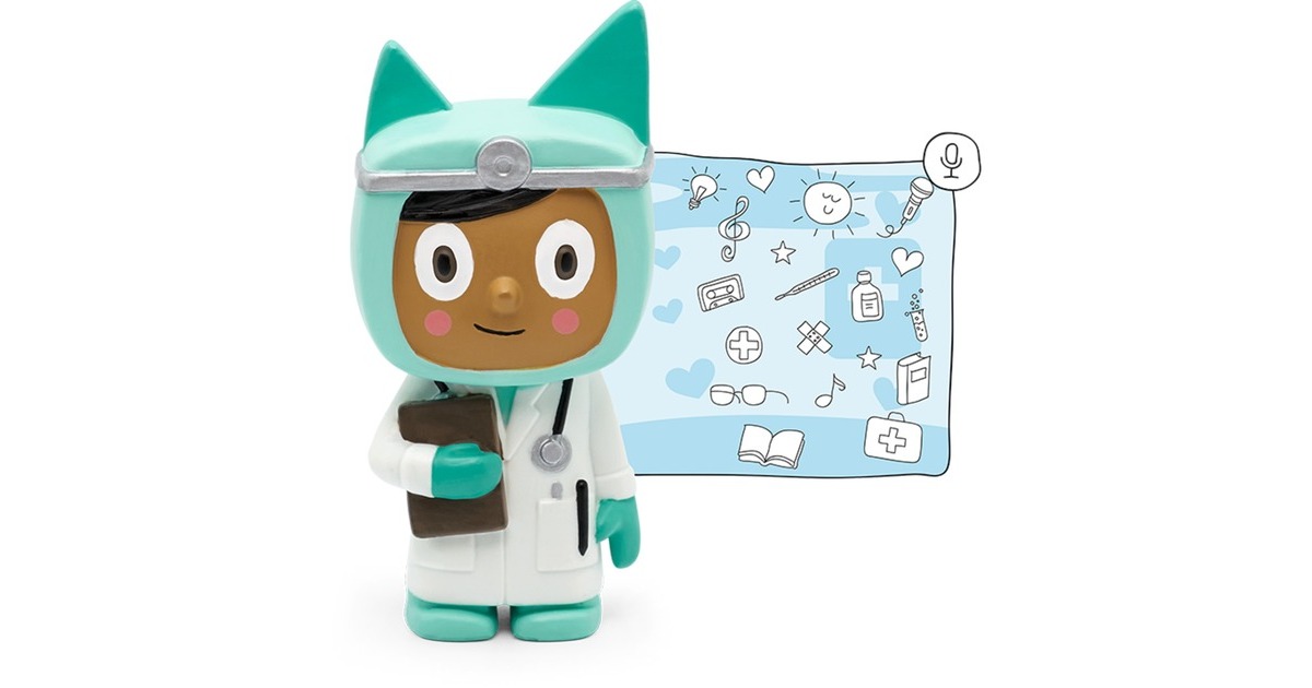 Tonies Kreativ-Tonie - Ärztin, Spielfigur(hellbraun, Hörspiel)