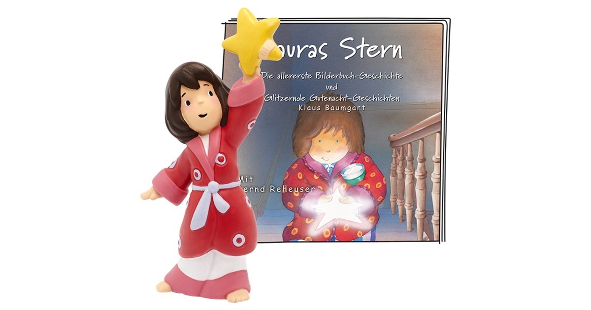 Tonies Lauras Stern - Die allererste Bilderbuch Geschichte & Glitzernde Gutenacht-Geschichten, Spielfigur(Hörspiel)