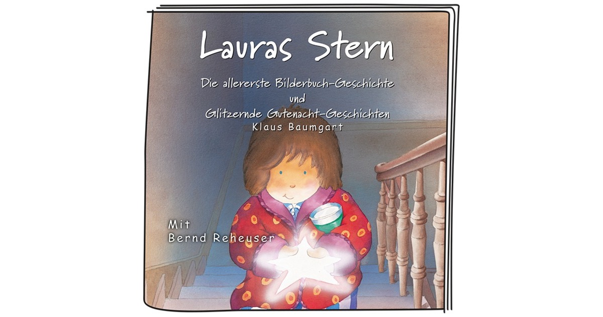 Tonies Lauras Stern - Die allererste Bilderbuch Geschichte & Glitzernde Gutenacht-Geschichten, Spielfigur(Hörspiel)
