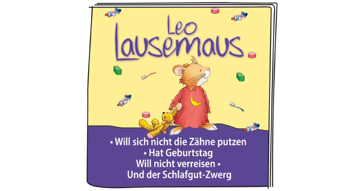 Tonies Leo Lausemaus - Das Original-Hörspiel zu den Büchern 3, Spielfigur(Hörspiel)