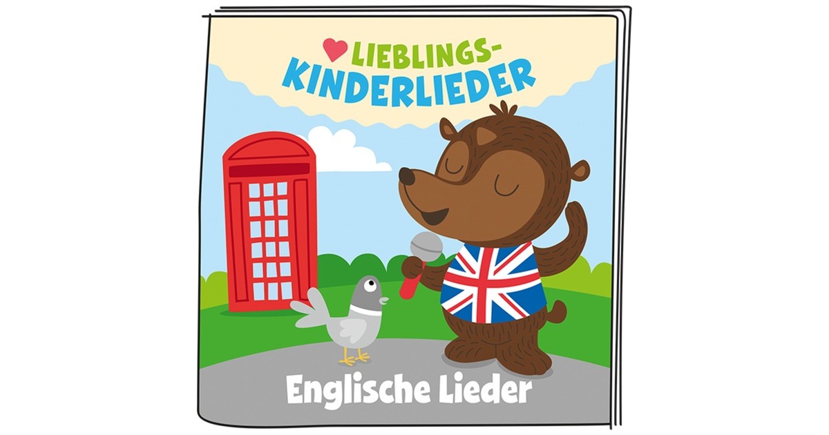Tonies Lieblings-Kinderlieder - Englische Kinderlieder (Neuauflage 2022), Spielfigur(Kinderlieder)