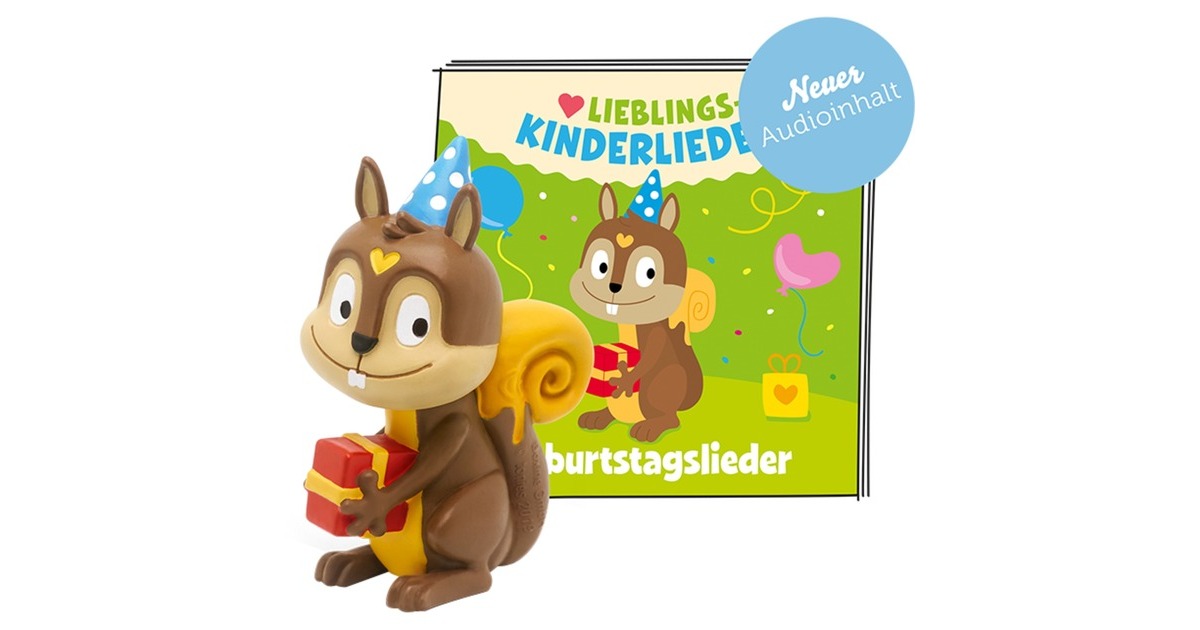 Tonies Lieblings-Kinderlieder - Geburtstagslieder, Spielfigur(Kinderlieder)