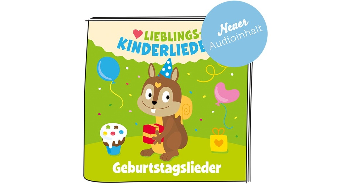 Tonies Lieblings-Kinderlieder - Geburtstagslieder, Spielfigur(Kinderlieder)