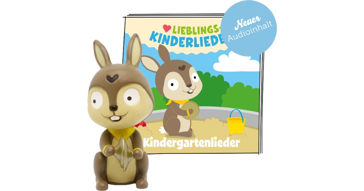 Tonies Lieblings-Kinderlieder - Kindergartenlieder, Spielfigur(Kinderlieder, Neuauflage 2022)