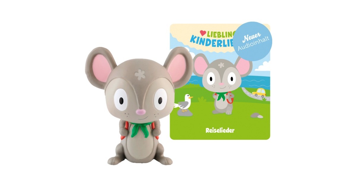 Tonies Lieblings-Kinderlieder - Reiselieder, Spielfigur(Musik)