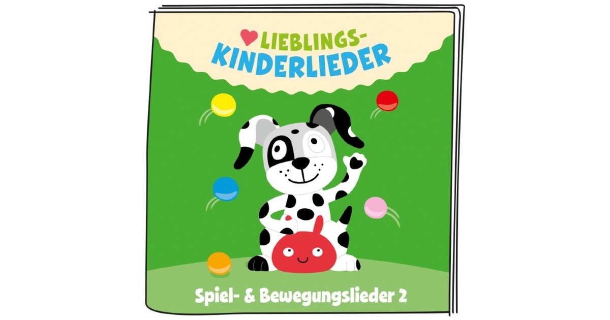 Tonies Lieblings-Kinderlieder - Spiel & Bewegungslieder 2, Spielfigur(Kinderlieder)